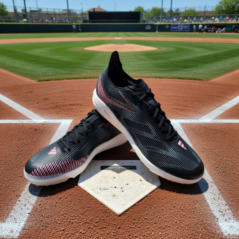 Adizero Men’s  15 Electric+ L Lightstrike PRO Baseball Cleats IG3492 Black/Pink
